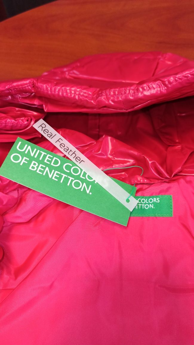 Куртка дитяча Benetton, розмір 104 (XXS)  та 136/140 (L) , нова