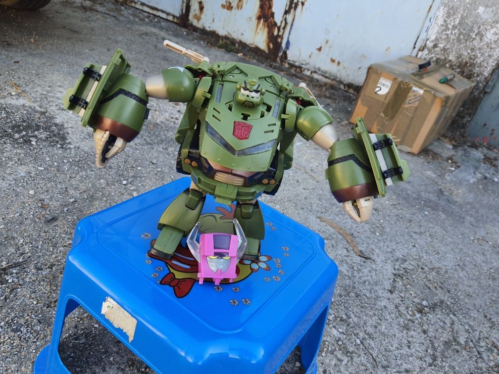Transformers Animated bulkhead leader action figure