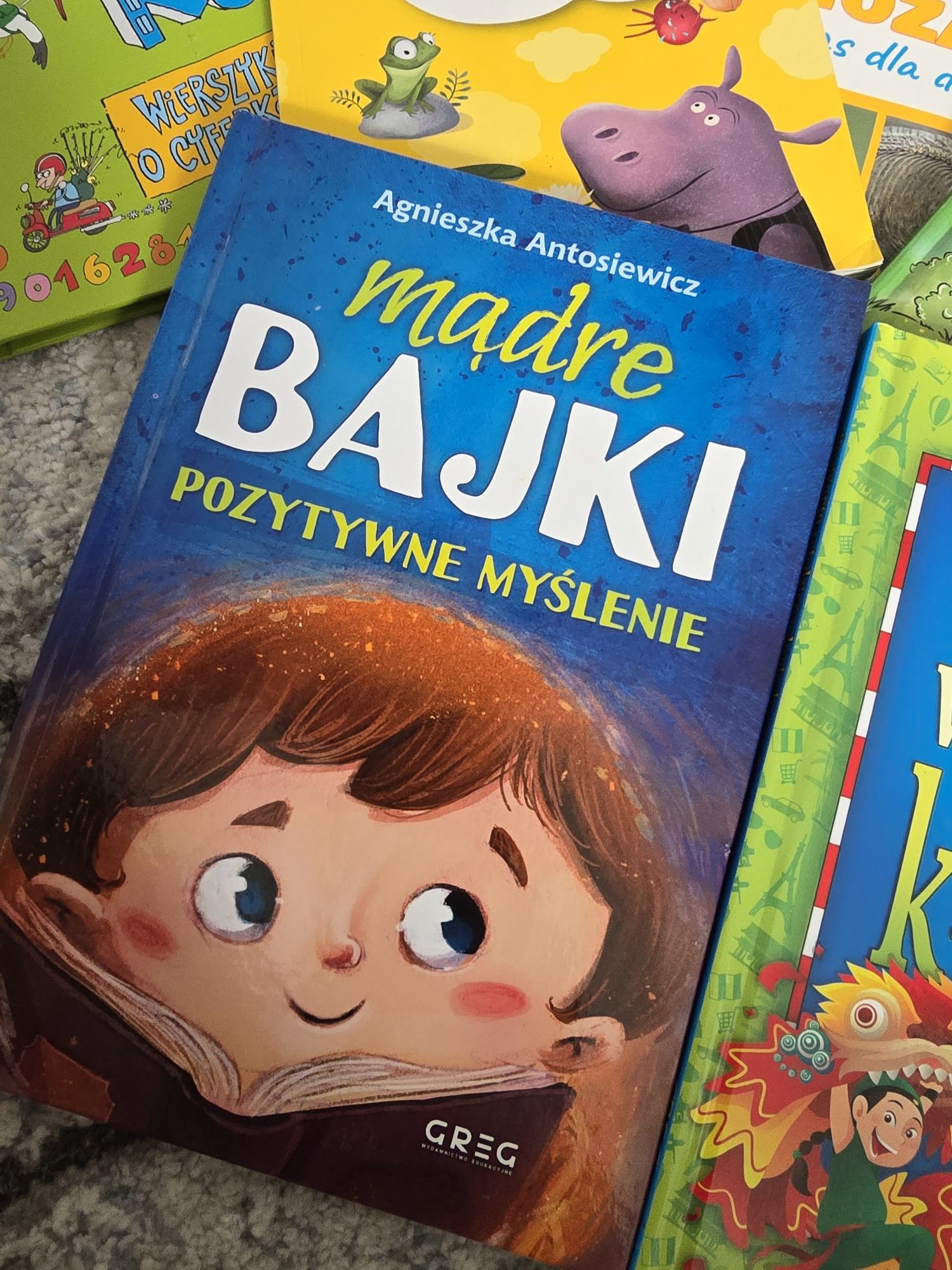 Książki dla dzieci opowiadania wiersze atlas mądre bajki