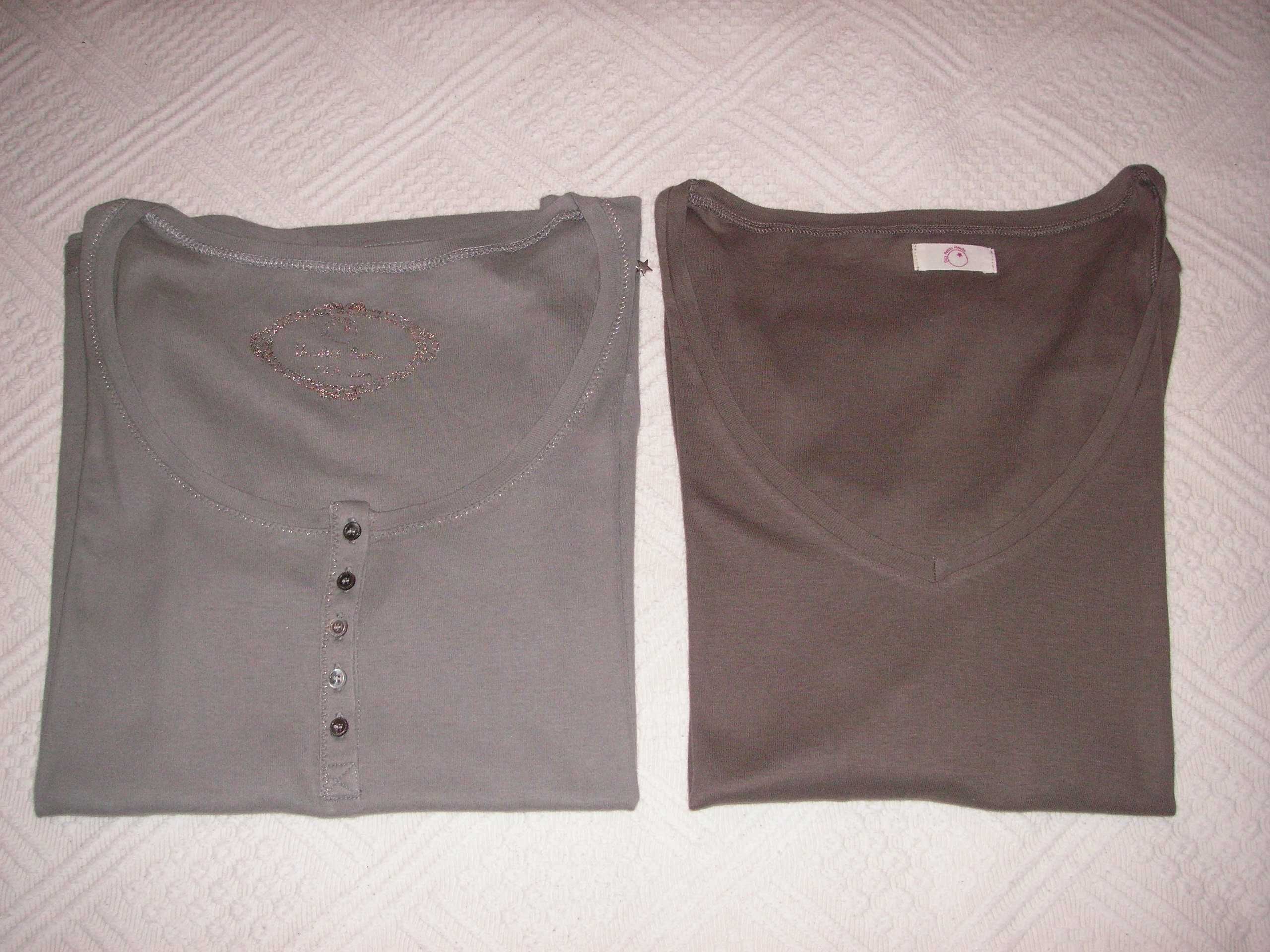 T Shirts / Camisolas Manga Comprida Des Petits Hauts ( Duas )