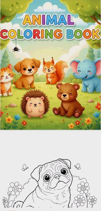 Дитяча розмальовка (електронна розмальовка)