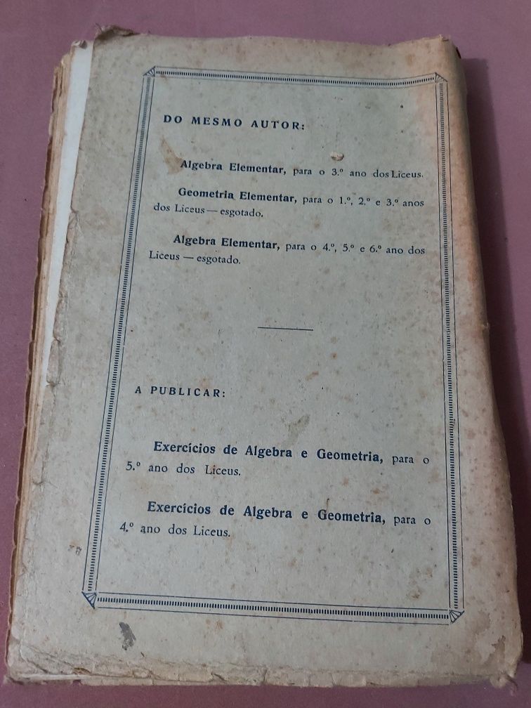 Exercicios de Geometria e Aritmética
