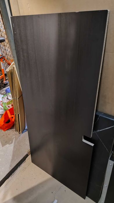 IKEA UTRUSTA Półka do narożnej szafki stojącej, brązowy, 128 cm METHOD