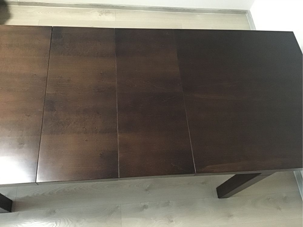 Stół do jadalni, salonu z 6 krzesłami, na zamówienie, 160x90x79.