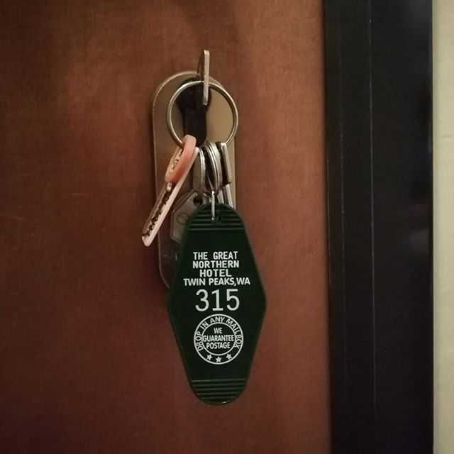 Брелок отеля Great Northern по сериалу Твин Пикс