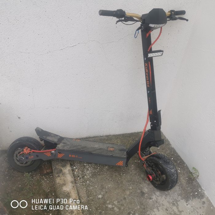 Kukirin g4 com extras troco por mota 50cc