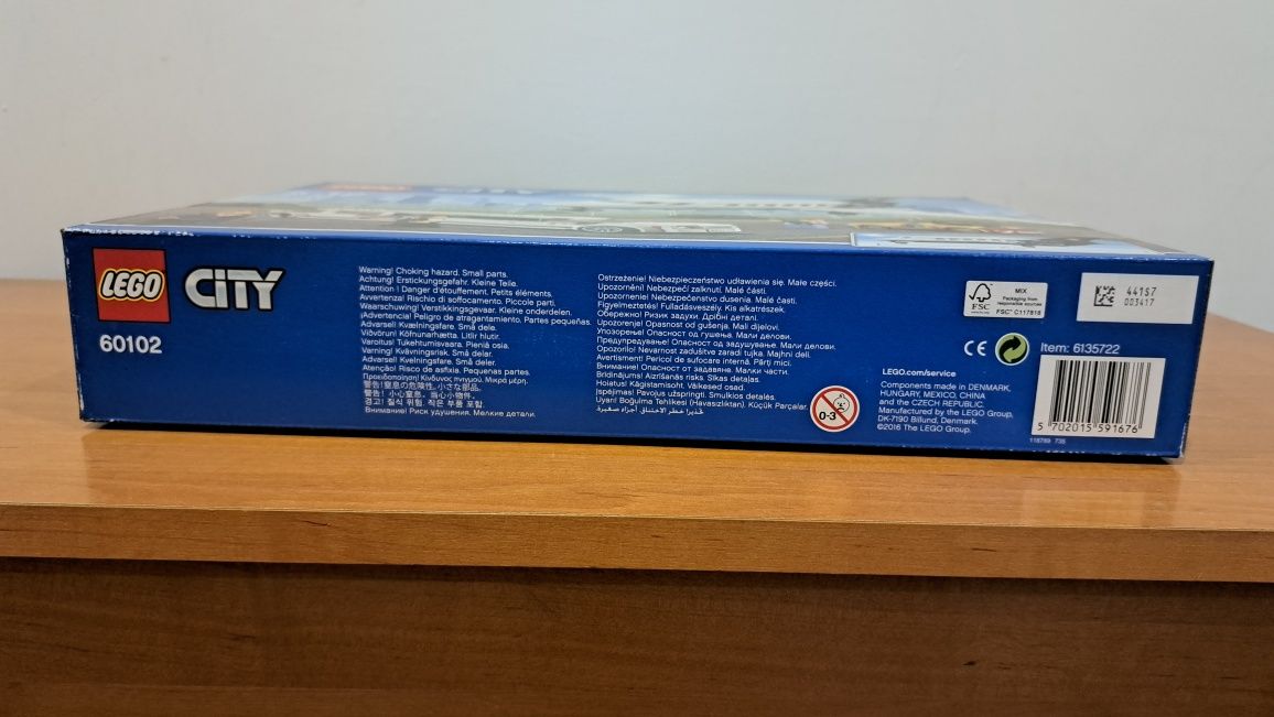 LEGO 60102 City. Lotnisko - obsługa VIP-ów. Nowy zestaw z 2016 roku.