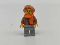 Figurka Minifigurka Lego Kobieta w szaliku LEGO City #420