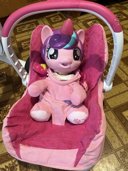 Коляска для ляльок бебі борн smoby 5в1 maxi cosi