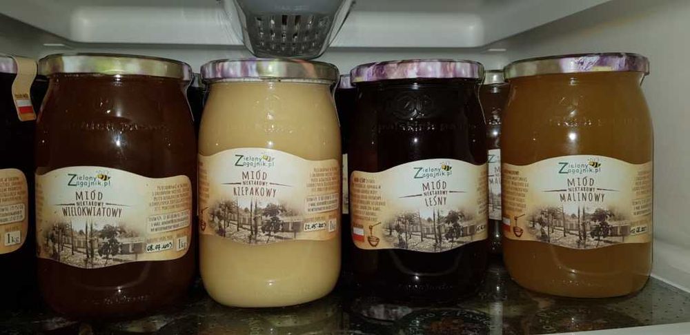 Miód z własnej pasieki ZielonyZagajnik.pl