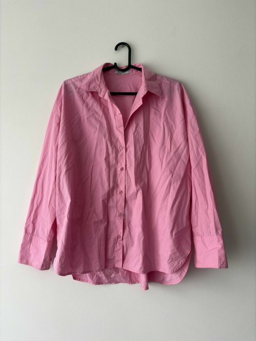 Koszula damska oversize różowa Reserved
