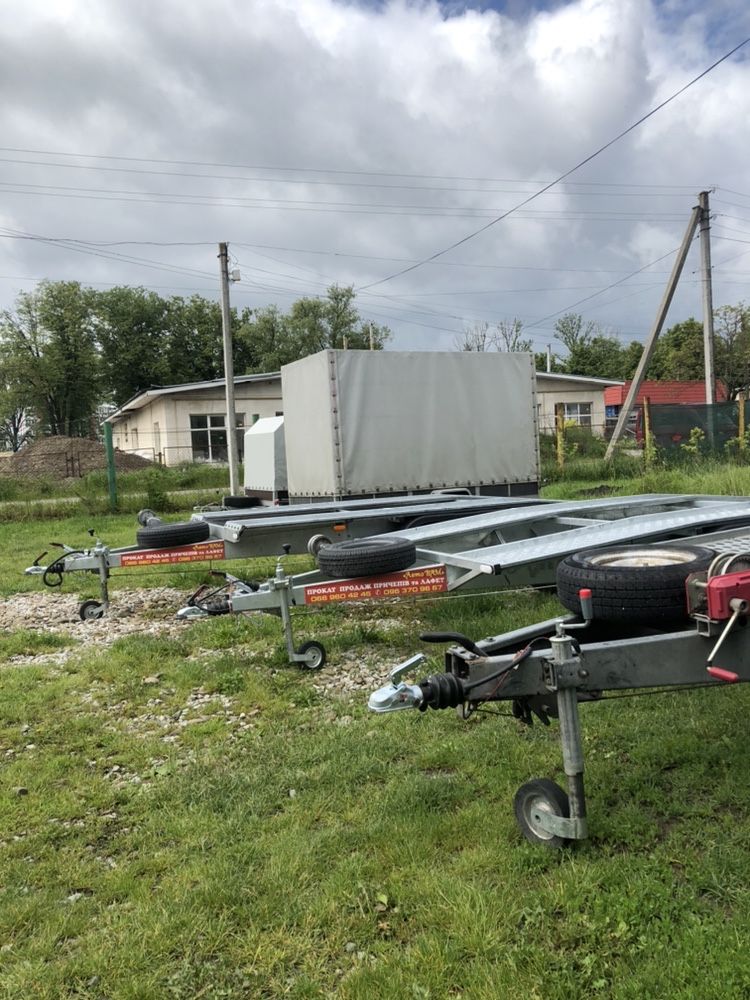 Прокат/Оренда/ причепів,причепа,лафет,лавет у Івано-Франківську