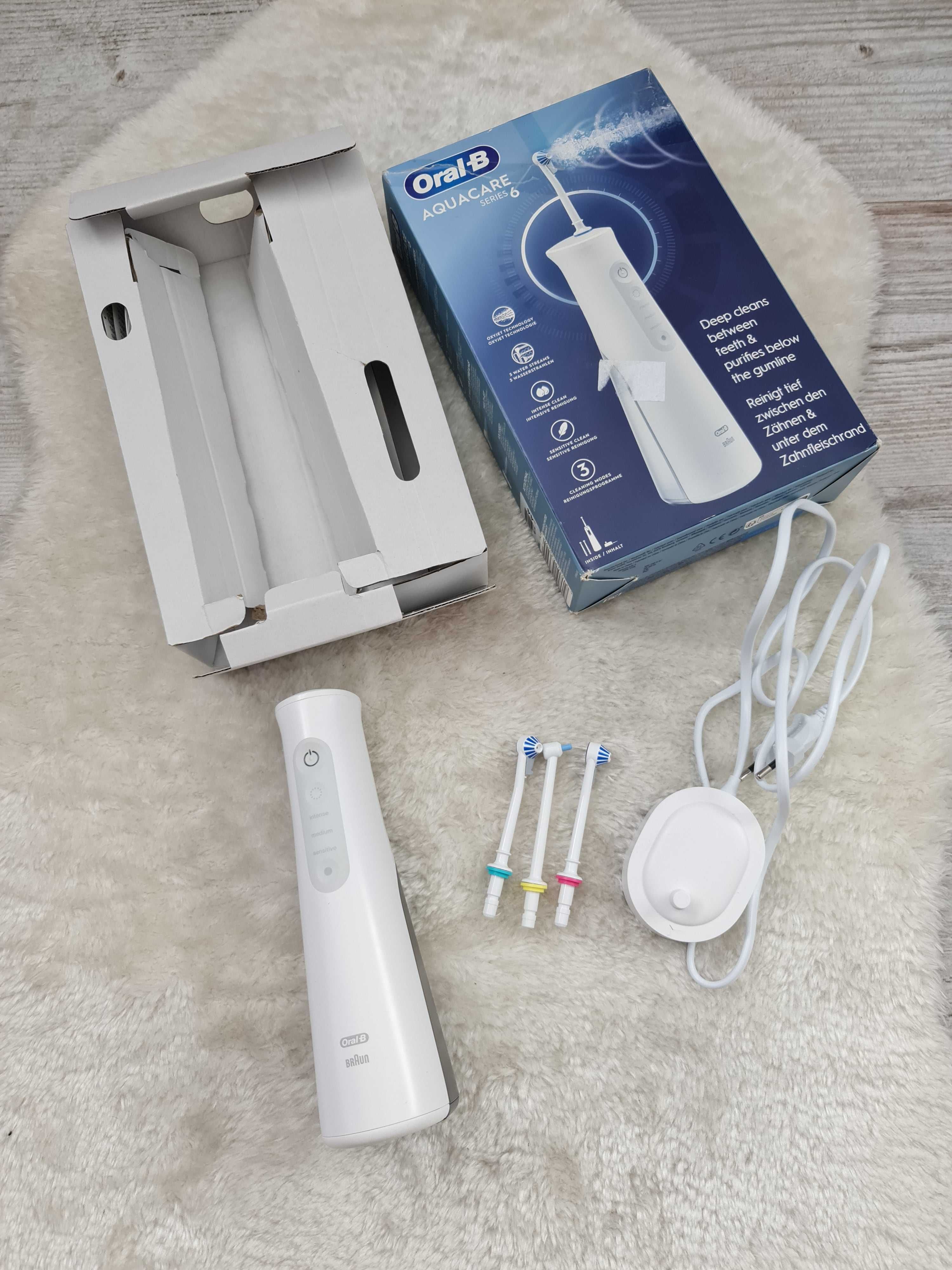 irygator oral b auracare 6 Series 6 USZKODZONY AquaCare 6 ProExpert