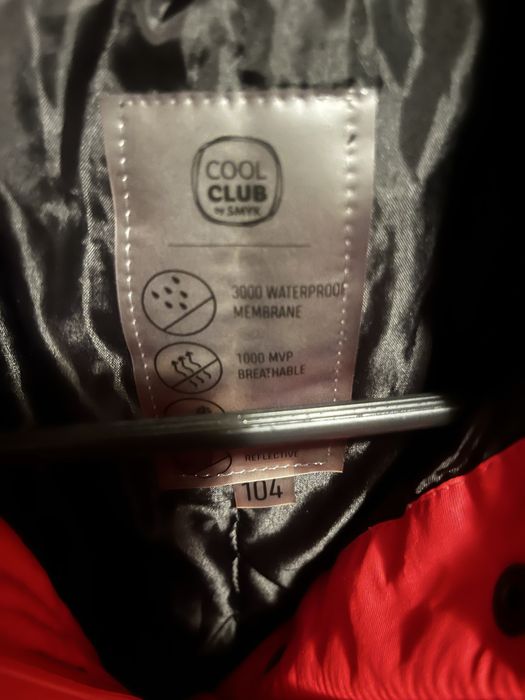 Kombinezon zimowy rozmiar 104 cool club rożowy