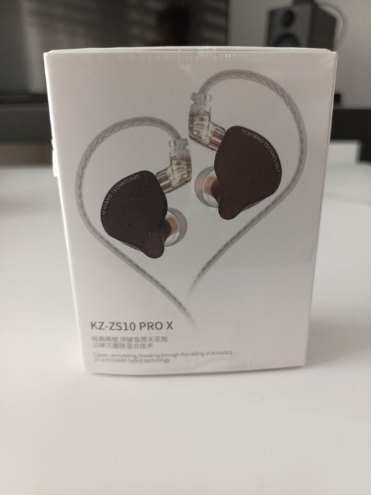KZ ZS10 pro X słuchawki IEM