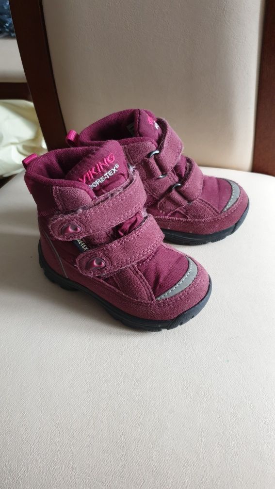 1B. Buty zimowe dziecięce 20 Gore-tex