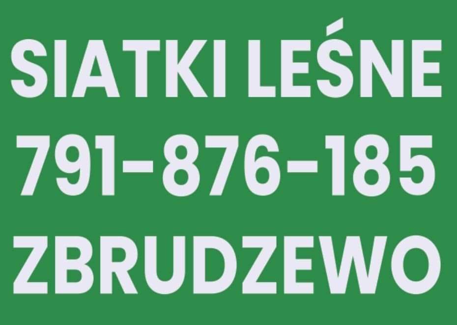 GĘSTA Siatka leśna 150cm Siatka ogrodzeniowa 1,5m Oczka od 10cm+Skoble