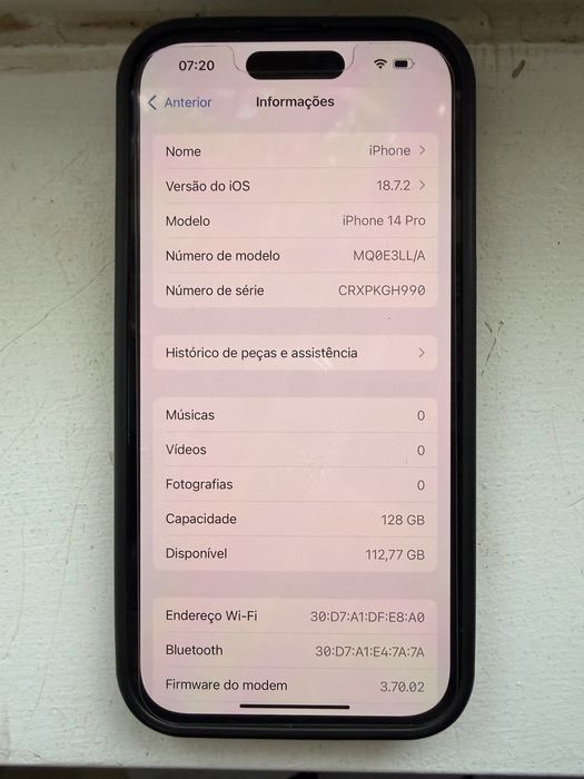 iPhone 14 Pro - 128GB - ROXO (Original)