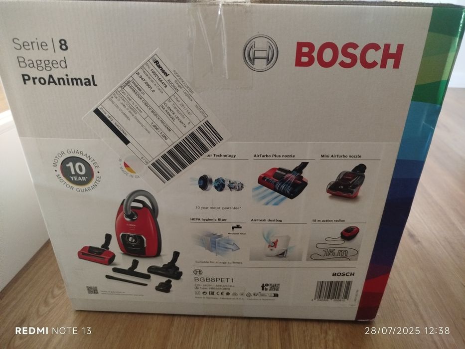 Aspirador Bosch Serie 8 ProAnimal