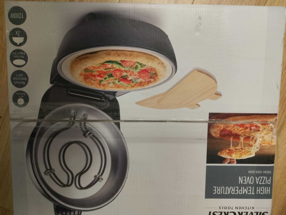 Wysokotemperaturowy piec do pizzy, 1200 W Silver Crest