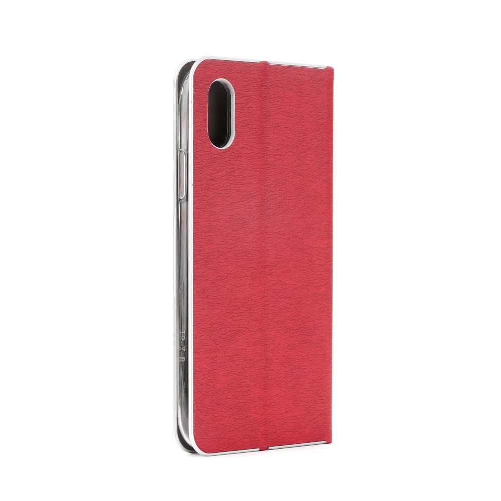Etui Luna Book do Huawei P40 Lite Red / Silver