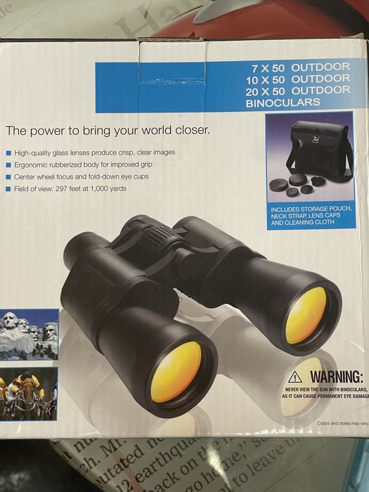 Binóculos novos nunca usados