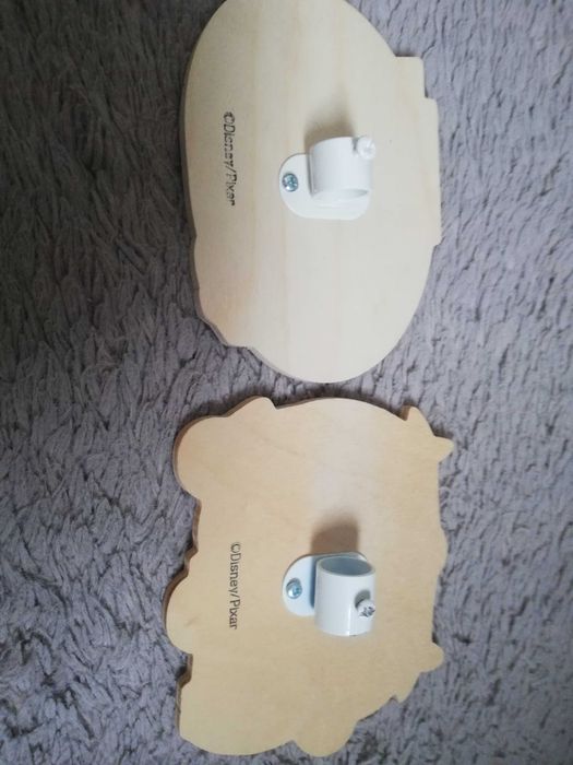 Końcówki do karniszy ozdobne zakończenia Zygzak 2 szt.