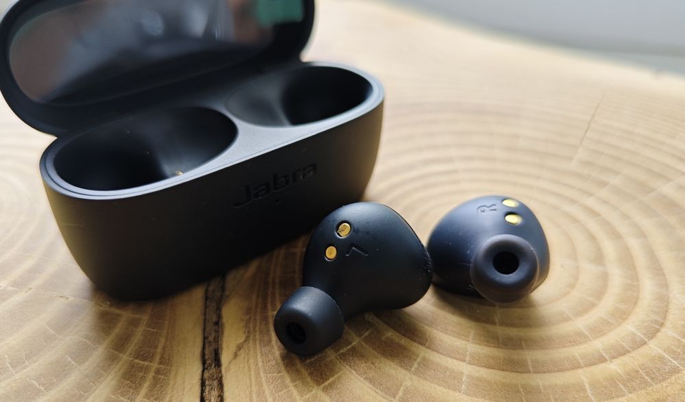 Бездротові навушники Jabra Elite 4 Bluetooth Headset Dark Grey
