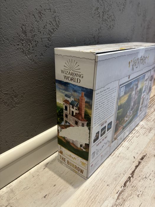 Buduj z Cegły Brick Trick Harry Potter zamek z cegły The Burrow Trefl