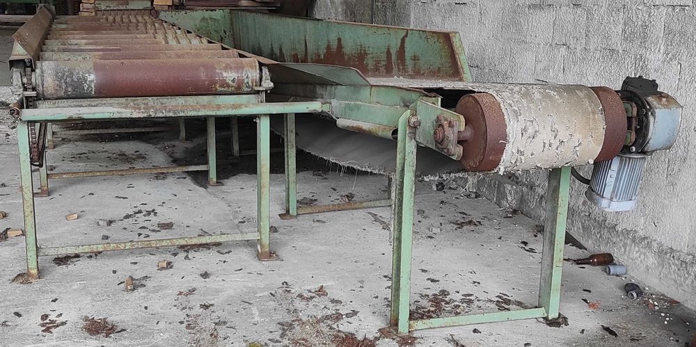 Tapete de Rolos para Serração de Madeiras