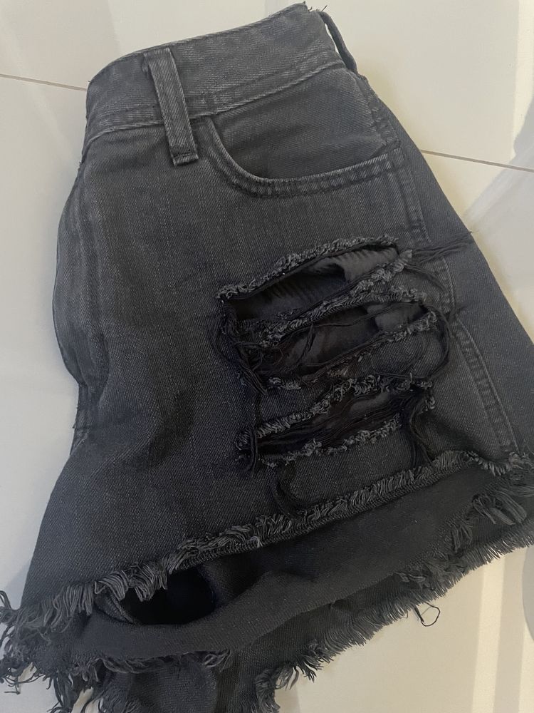 Piękne j.nowe szorty jeansowe Hollister S/M 36/38 abercrombie