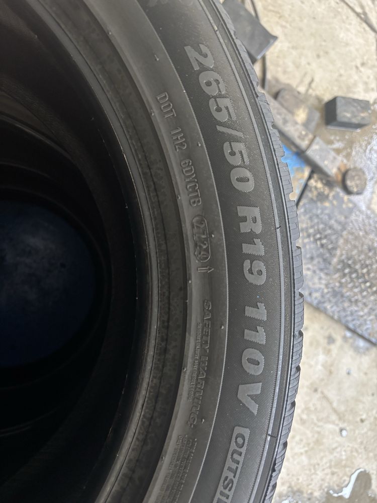 Opony zimowe 265/50r19 Kumho Ws71 SUV 2024 rok Q7 Tuareq Cayenne X5