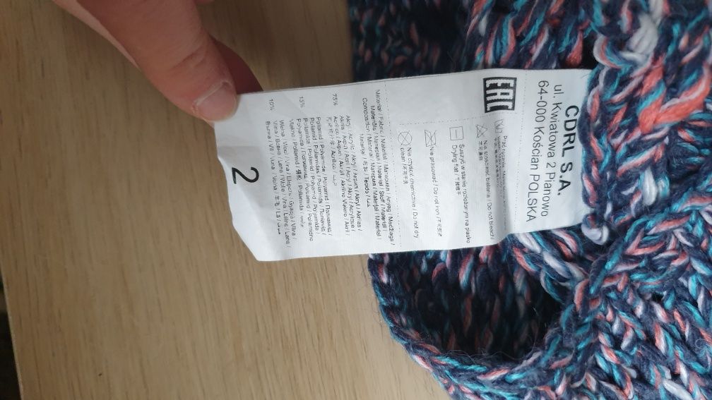 Zestaw czapka plus komin Cocodrillo r. czapki 52