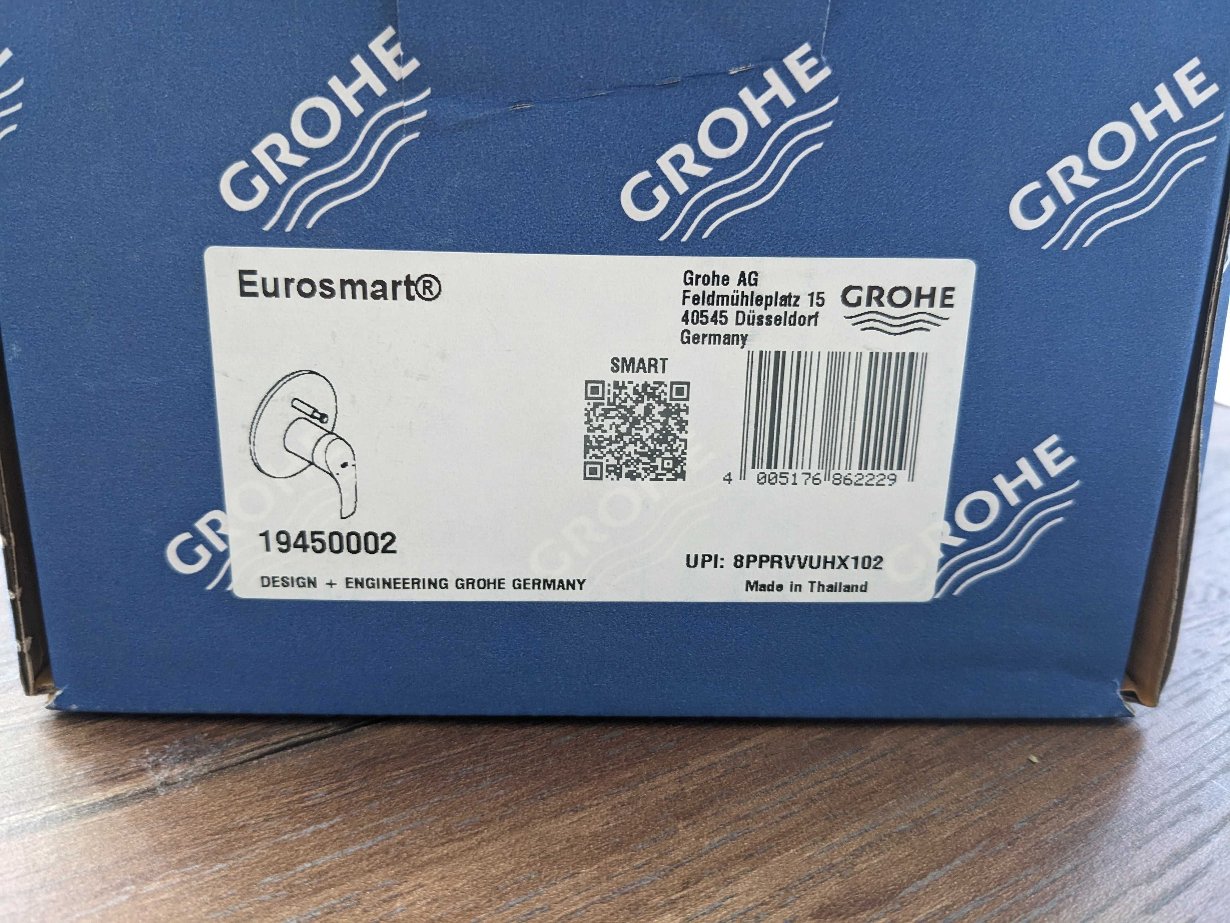 Bateria GROHE  Eurosmart podtynkowa jednouchwytowa wannowo-prysznicowa