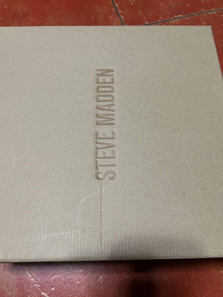 Steve Madden Maryann Camel nowe skórzane sztyblety 38