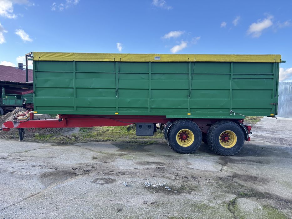 Przyczepa tandem Nopa po remoncie jak nowa