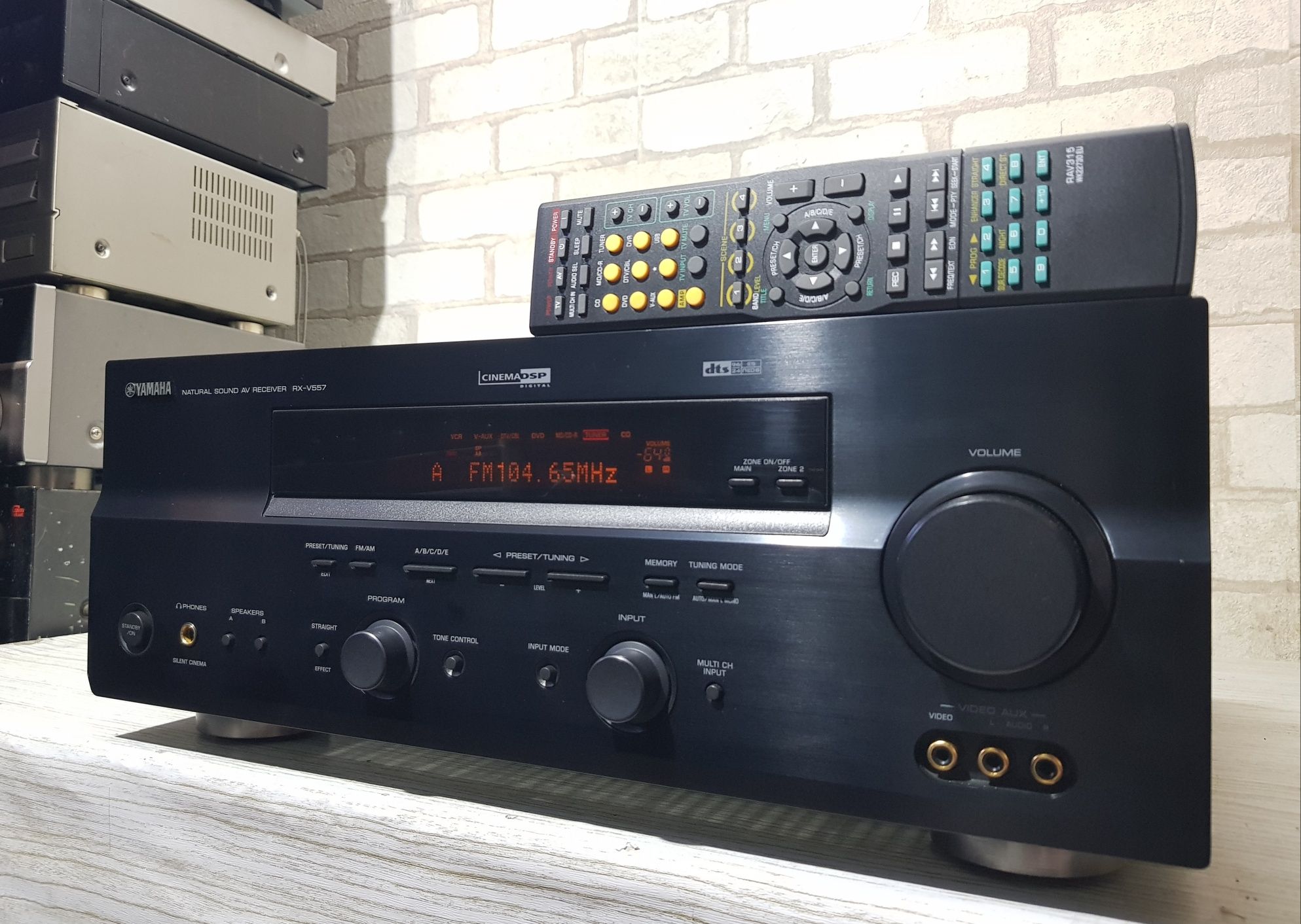 Пульт!6.1 AV ресивер Yamaha RX-V557  з Німеччини