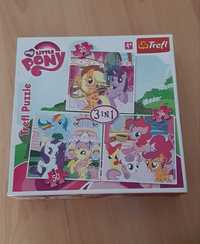 Puzzle my little pony 3in1 4+