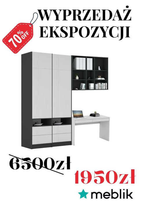 Meble dla dzieci i młodzieży - wyprzedaż ekspozycji MEBLIK Opole