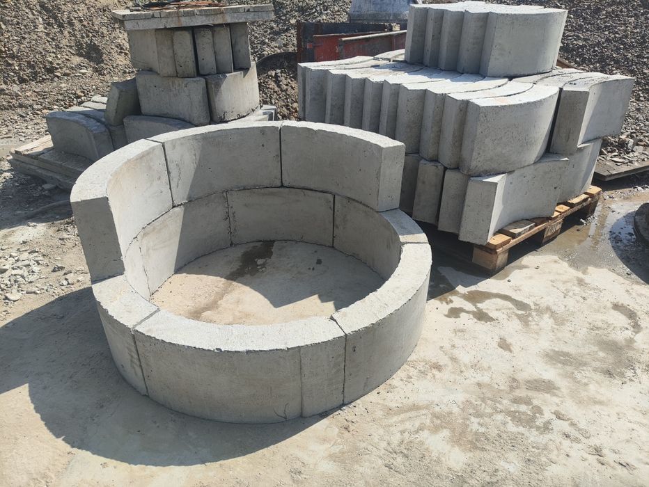 Бетонне кільце - сегменти-кості-чолани