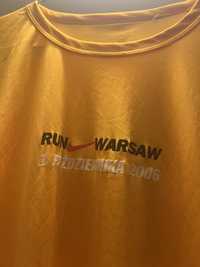 Koszulka sportowa Nike z biegu Run Warsaw NOWA M
