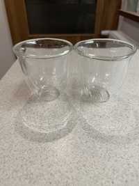 Szklanki Espresso z podwójnego szkła DeLonghi