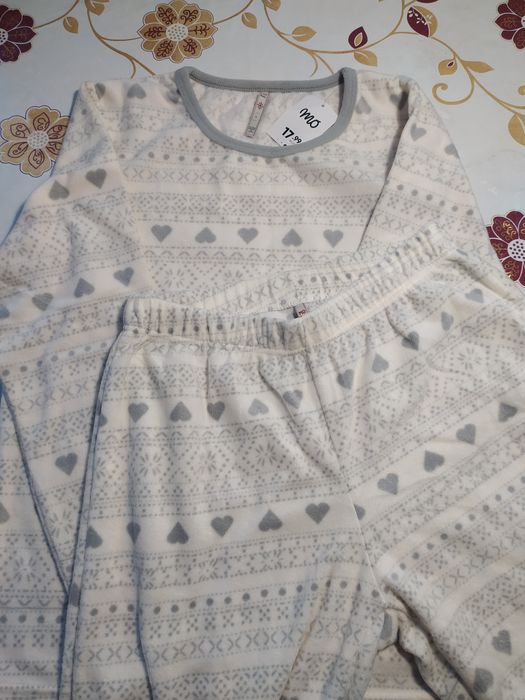 Флісова піжама на зиму