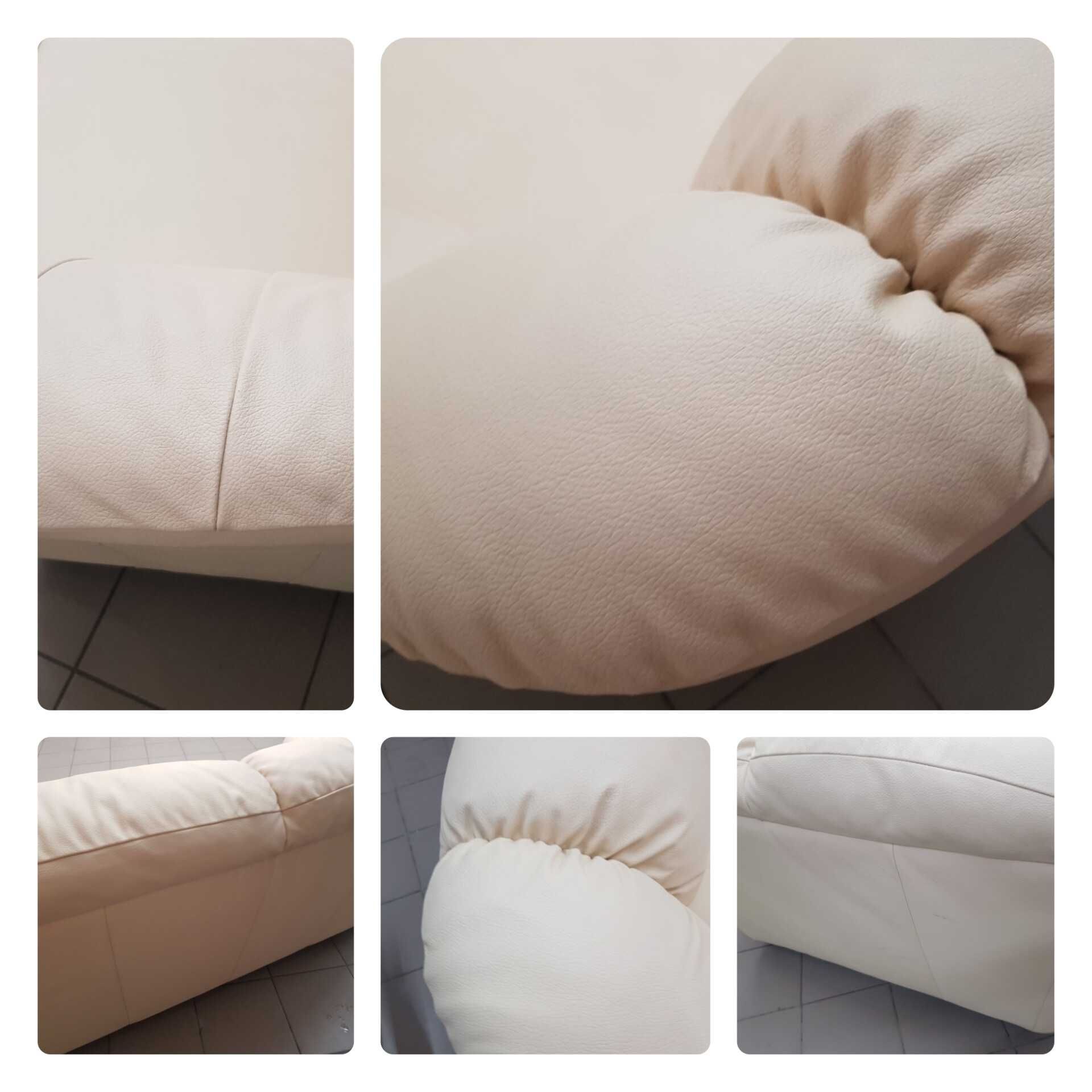 Кожаный гарнитур:диваны тройка и  двойка, б/у Natuzzi, Италия (010701)