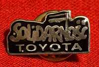 SOLIDARNOŚĆ Toyota pin przypinka