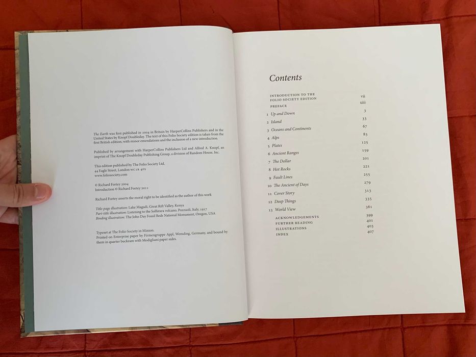 The Earth An Intimate History, 2011 - Richard Fortey