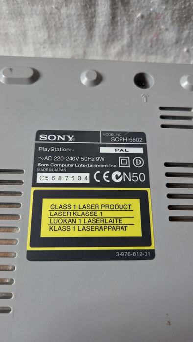 PS1 fat com picostation comando e cartões de memória