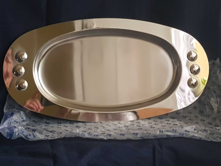 Taca, duża patera Zepter stal 18/10