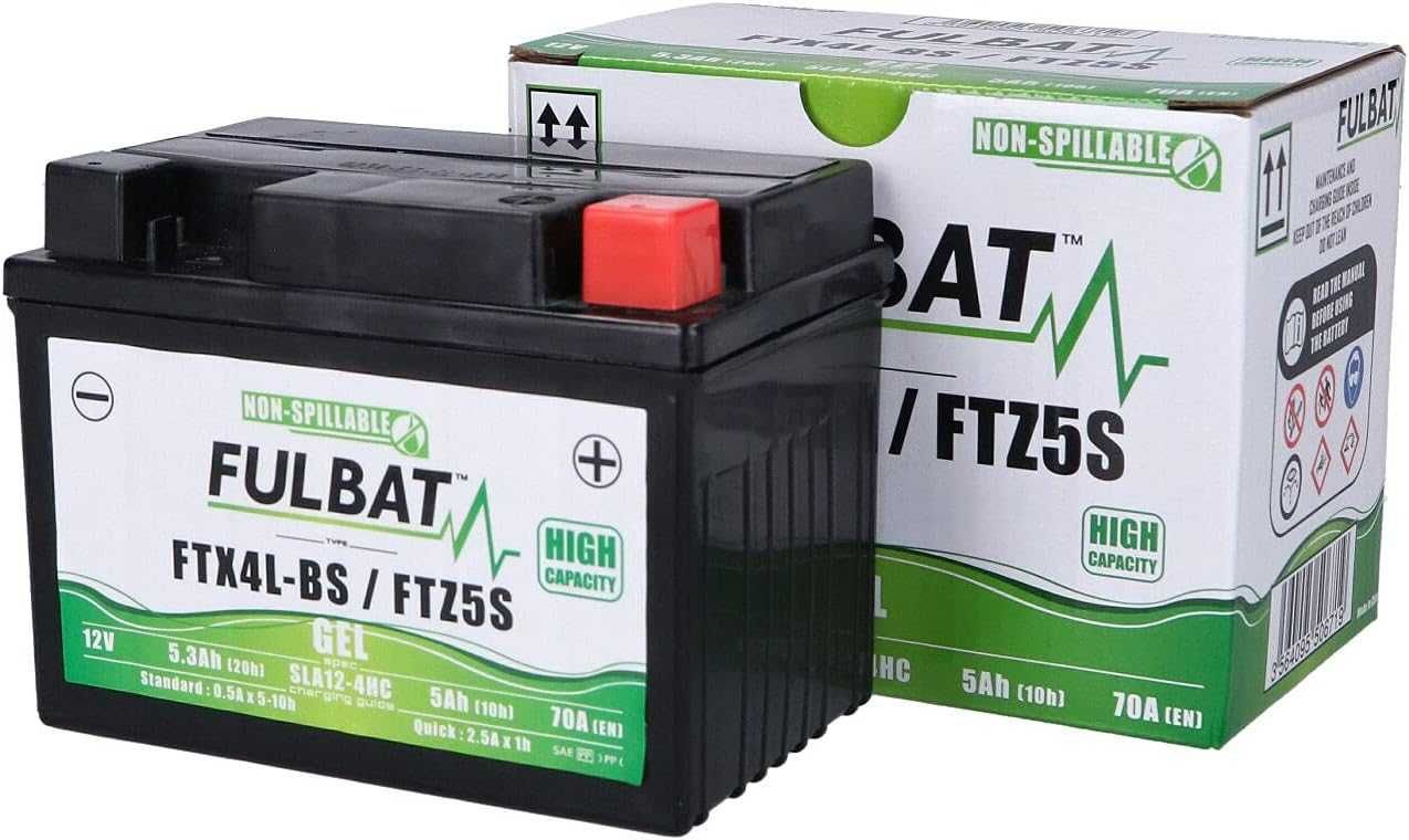 Nowy akumulator żelowy /Fulbat /FTX4L-BS / FTZ5S /70A