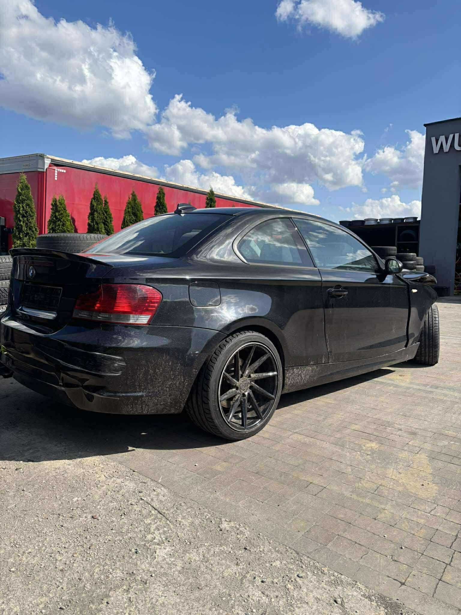 BMW E82 120D Coupe - uszkodzone